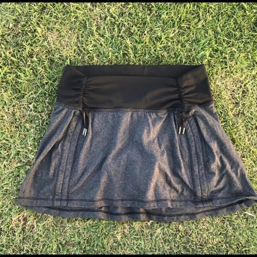 Grey Lululemon Athletica skort